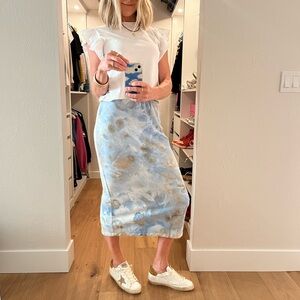 Riverside Tool and Dye Sweat skirt (from free people)